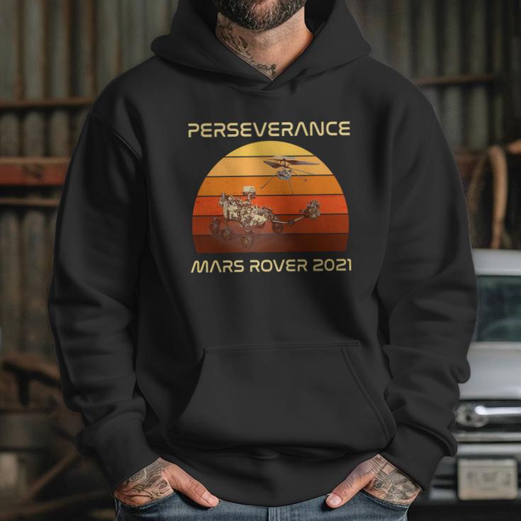 Vintage Retro Perseverance Mars Rover Hoodie Gifts for Her