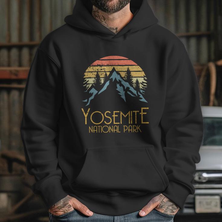 Vintage Yosemite National Park California Gift Hoodie Gifts for Her