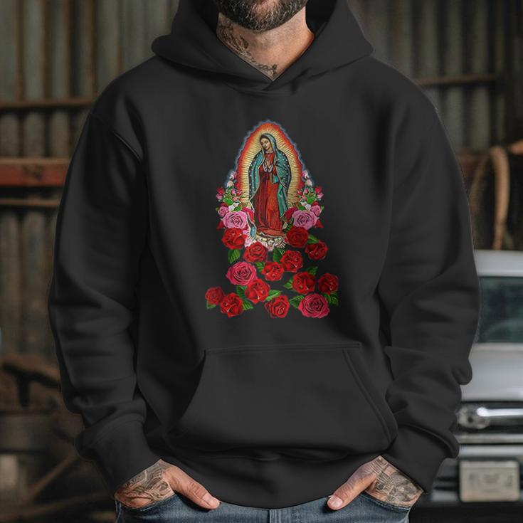 Virgin Mary Our Lady Of Guadalupe Catholic Saint Hoodie Gifts for Her