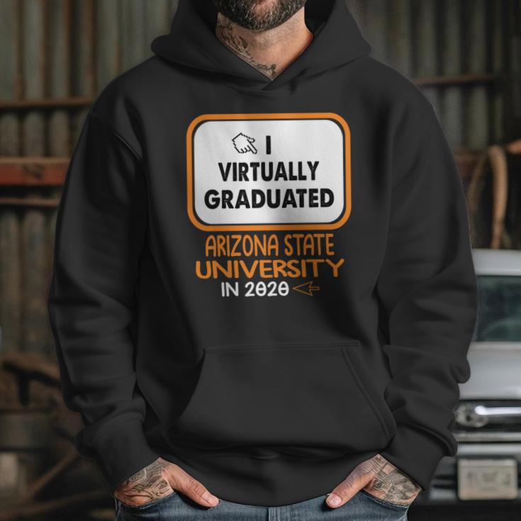 I Virtually Graduated Arizona State University In 2020 Hoodie Gifts for Her