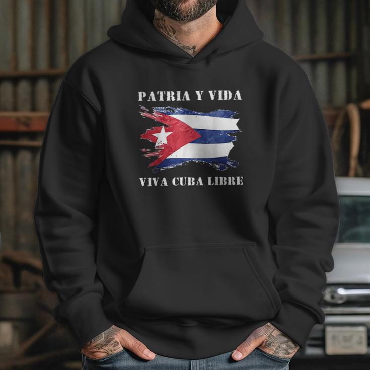 Viva Cuba Libre Patria Y Vida Hoodie Gifts for Her