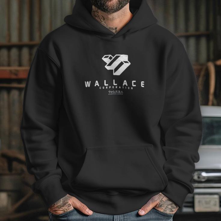 Wallace Corporation Blue Hoodie Gifts for Her