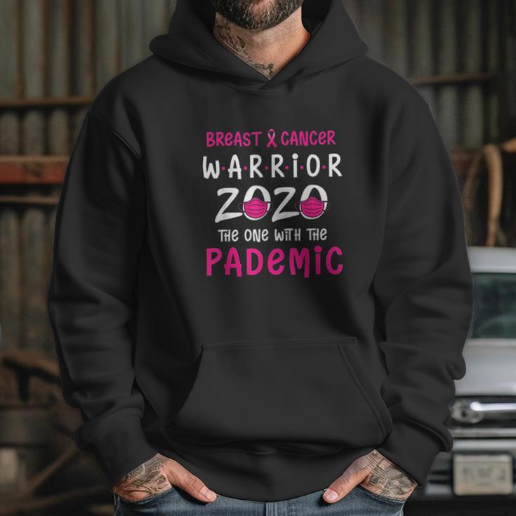 Warrior 2020 Pink Ribbon The One With Pandemic Hoodie Gifts for Her