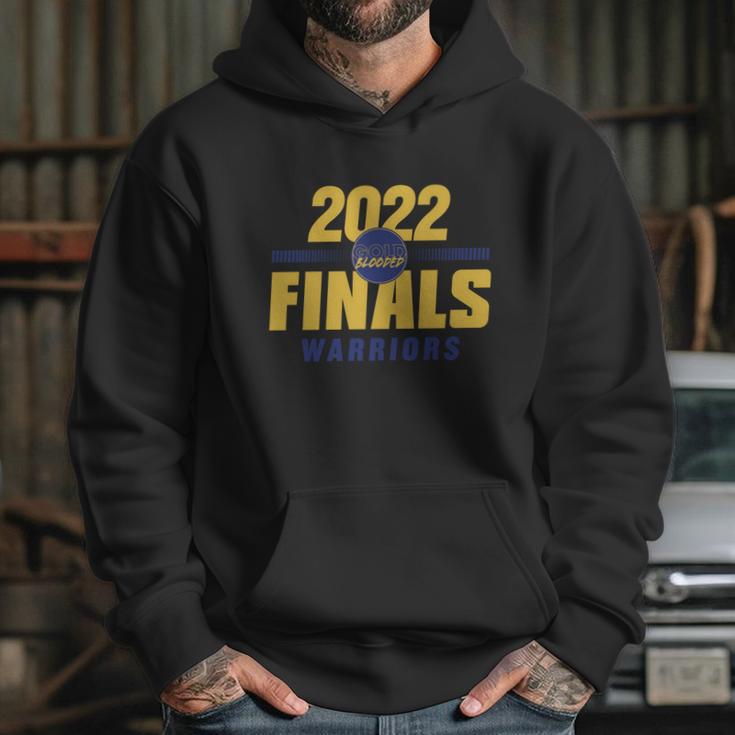 Warriors Finals 2022 Basketball Gold Blooded Warriors Hoodie Gifts for Her