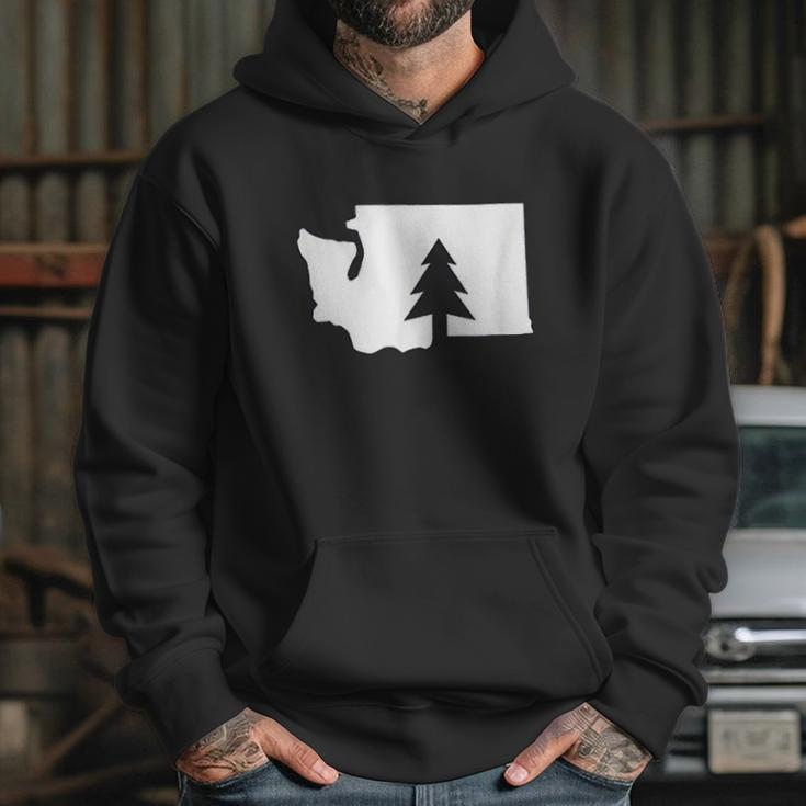 Washington State Tree Hoodie Gifts for Her