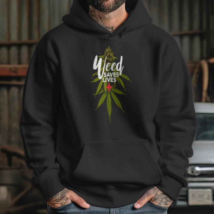 Weed Saves Lives Hoodie Gifts for Her