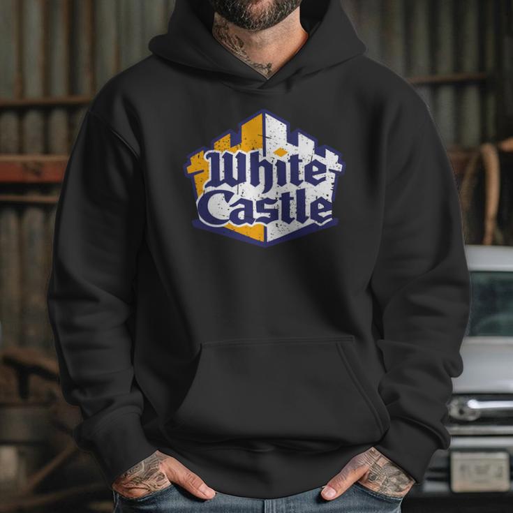 White Castle Retro Hoodie Gifts for Her