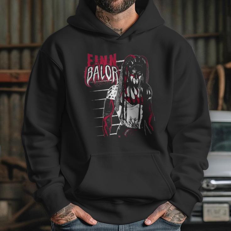 Wrestling Wwe Finn Balor Black And Red Hoodie Gifts for Her