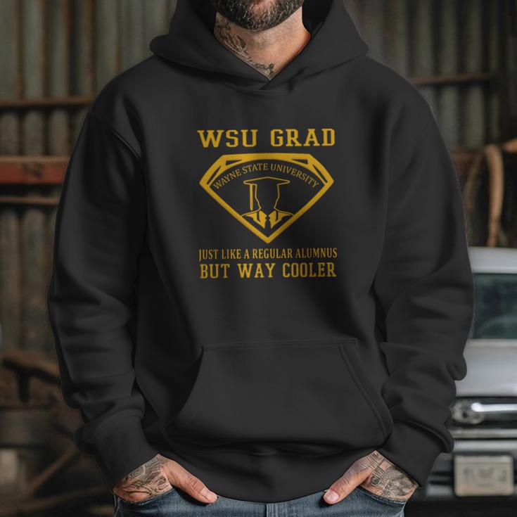 Wsu Grad Wayne State University Hoodie Gifts for Her