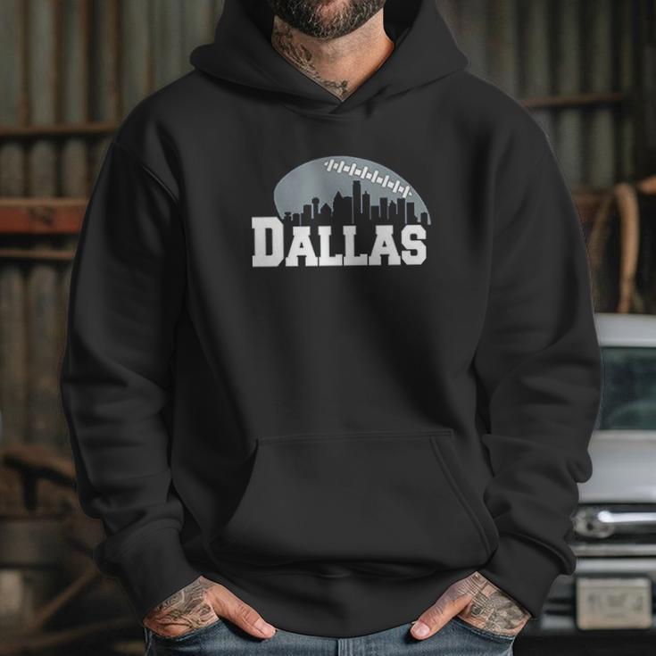 Xtreme Apparrel Dallas Football Skyline Hoodie Gifts for Her