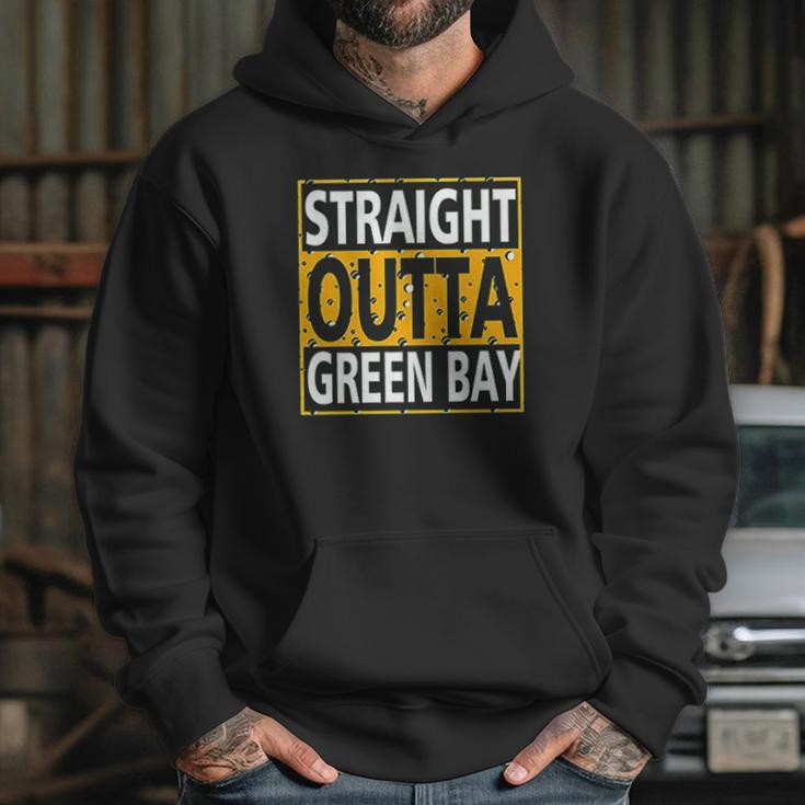 Xtreme Wisconsin Straight Outta Green Bay Hoodie Gifts for Her