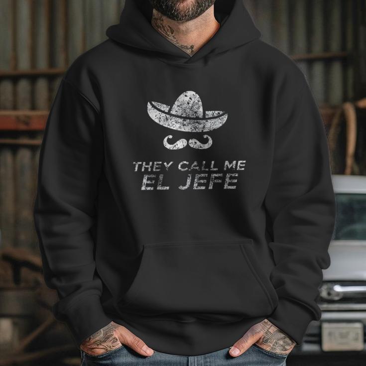 They Call Me El Jefe Frontside Hoodie Gifts for Her