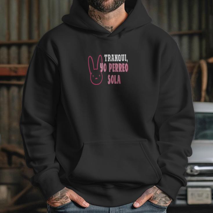 Yo Perreo Sola Bad Bunny Hoodie Gifts for Her