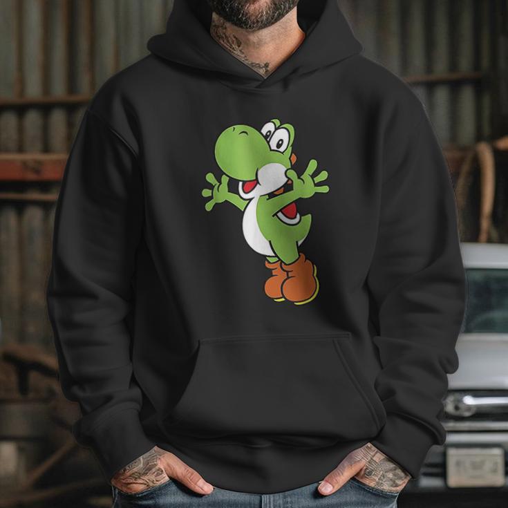 Yoshi Classic Jump Portrait Hoodie Gifts for Her