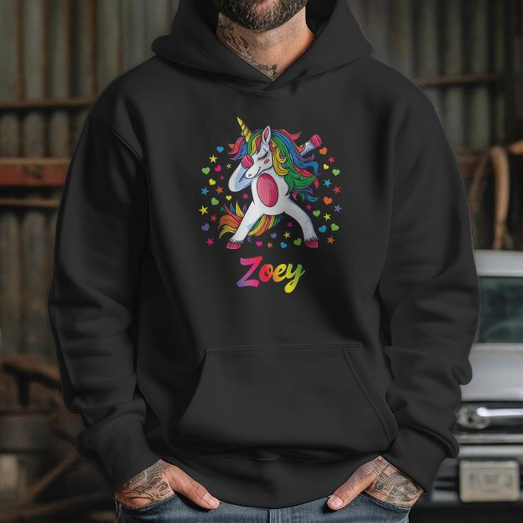 Zoey Dabbing Unicorn Hoodie Gifts for Her