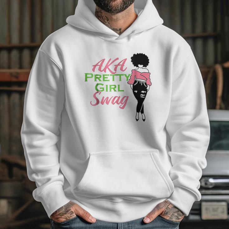 Aka Pretty Girl Swag Alpha Sorority Kappa Pink Gift Hoodie Gifts for Her