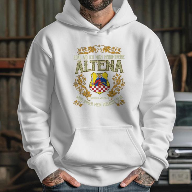 Altena Egal Wo Ich Mich Herumtreibe Hoodie Gifts for Her