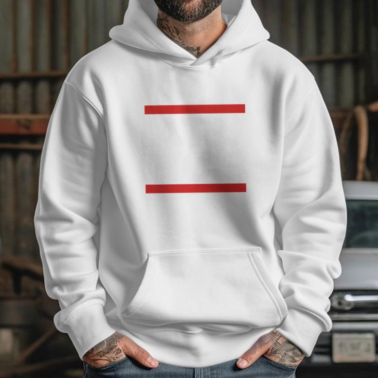 Atl Hoe Red Line Hoodie Gifts for Her