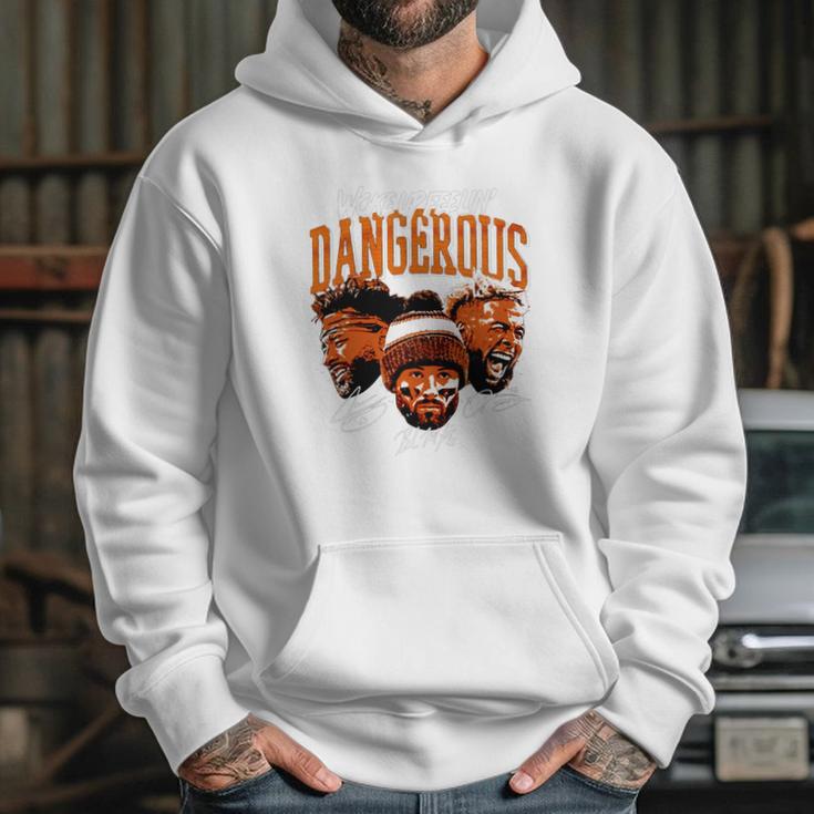 Baker Mayfield Woke Up Feeling Dangerous Hoodie Gifts for Her