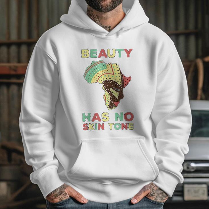 Beauty Has No Skin Tone Afro African American Pride People Hoodie Gifts for Her