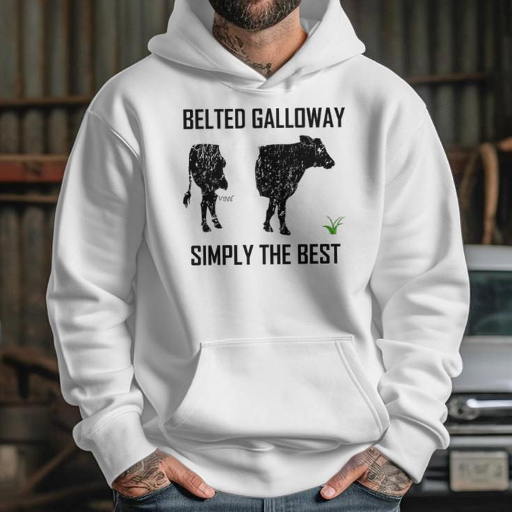 Belted Galloway Simply The Best Vintage Cow Gift Hoodie Gifts for Her