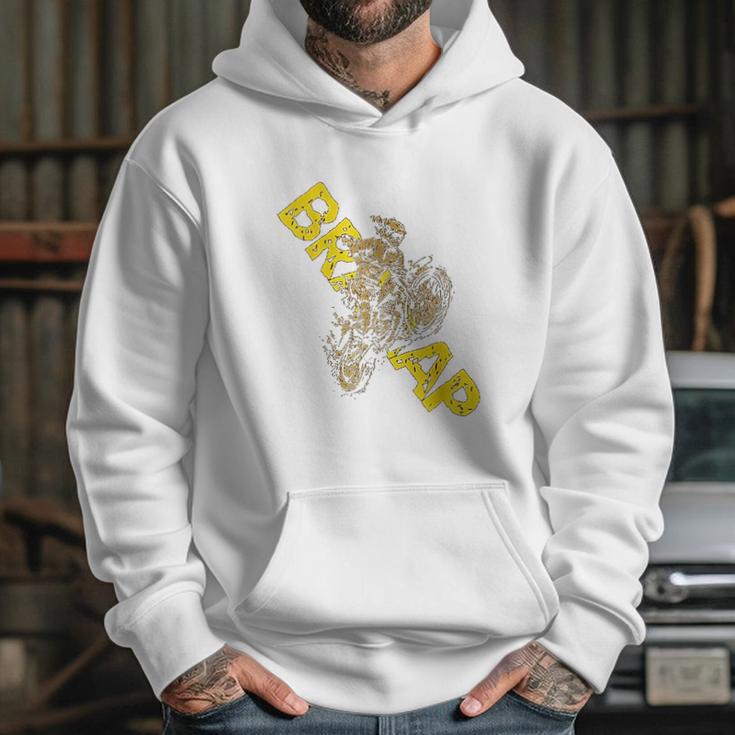 Braaap Funny Motocross Engine Hoodie Gifts for Her