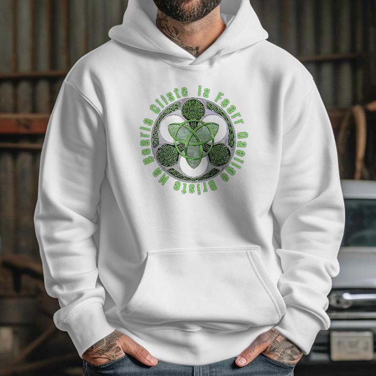 Celtic Gaelic Irish Saying Ireland Trinity Knot Hoodie Gifts for Her