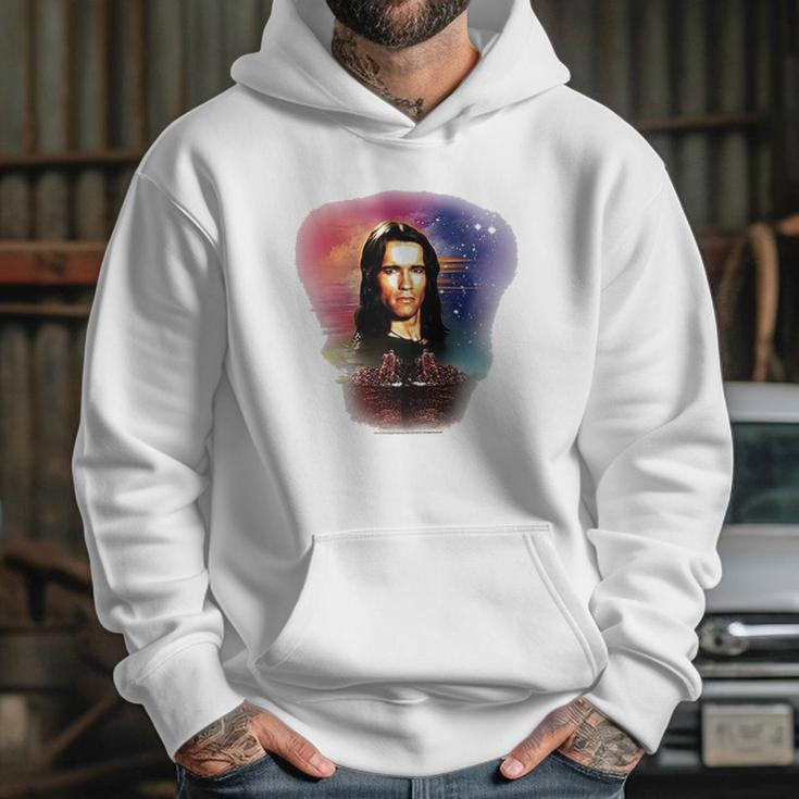 Conan The Barbarian 1980 Fantasy Action Movie Conan White Hoodie Gifts for Her