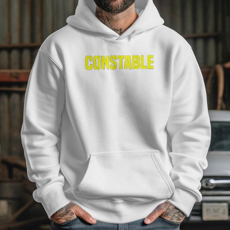 Constable Office Police Department Hoodie Gifts for Her