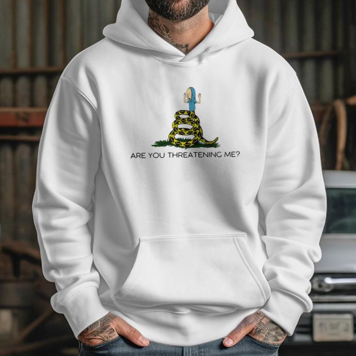 Cornholio Beavis - Are You Threatening Me Shirt Hoodie Gifts for Her