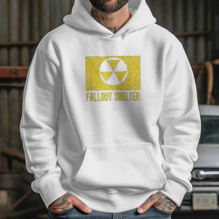 Fallout Shelter Nuclear War Radioactive Nostalgia Hoodie Gifts for Her