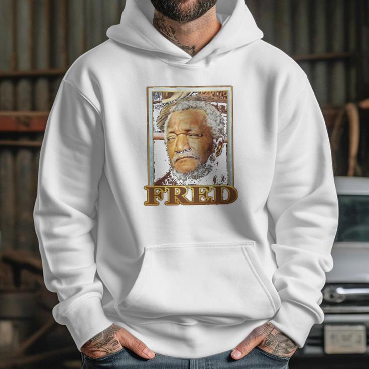 Fred Sanford Retro Portrait Hoodie Gifts for Her