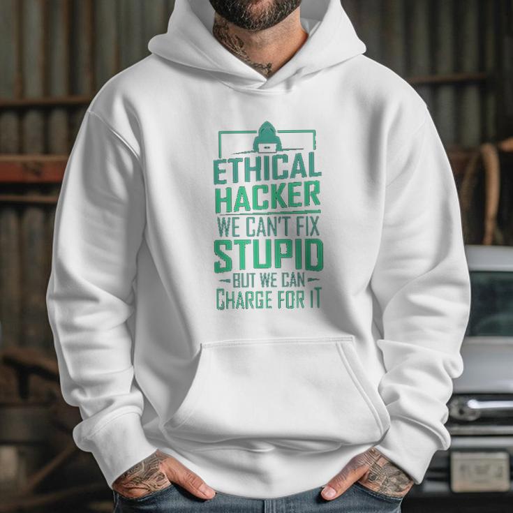 Funny Computer Hacker Cybersecurity Ethical Hacker Code Gift Hoodie Gifts for Her