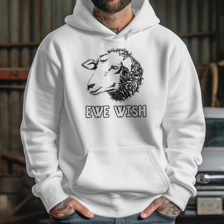 Funny Farm Animal Ewe Wish Sheep Tee Ffa 4H Hoodie Gifts for Her