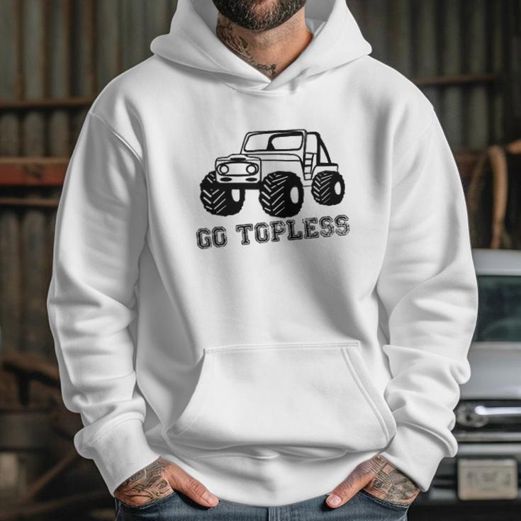 Go Topless Racerback Hoodie Gifts for Her