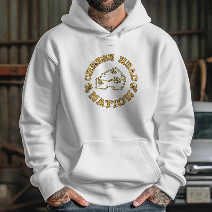 Green Bay Football Fans Cheese Head Nation Classic Hoodie Gifts for Her