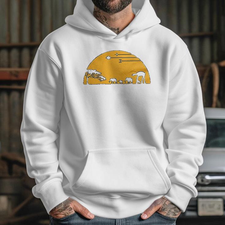 Guerrilla Tees At-At Movie Hoodie Gifts for Her