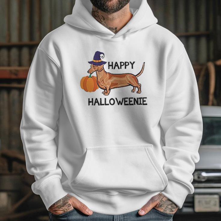 Halloweenie Halloween Dachshund Hoodie Gifts for Her