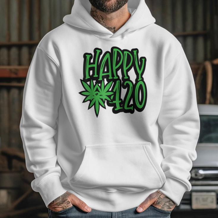 Happy 420 Day Funny 420 Weed Marijuana Hoodie Gifts for Her