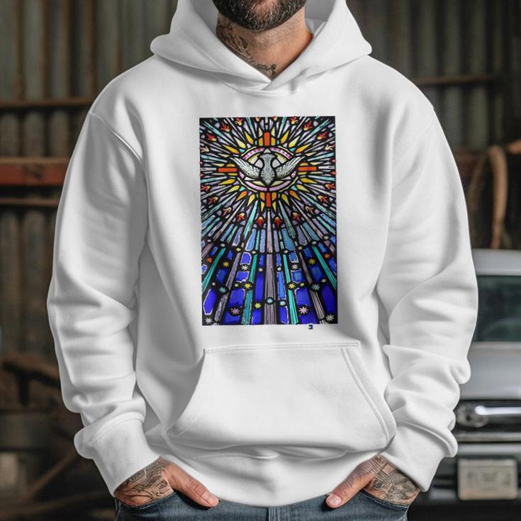 Holy Spirit Descending Like A Dove Hoodie Gifts for Her