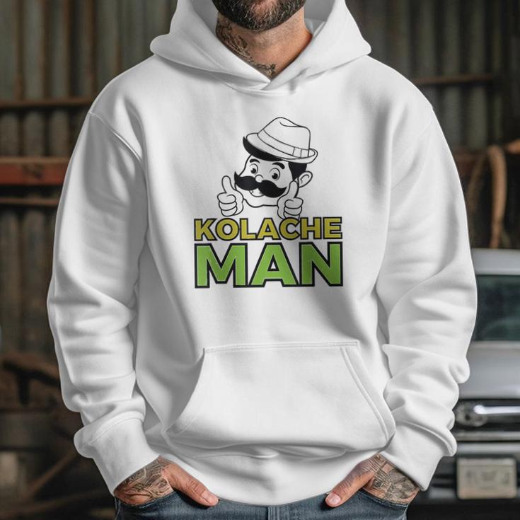 Kolache Man Czech Slovak Pastry Central Europe Design Hoodie Gifts for Her