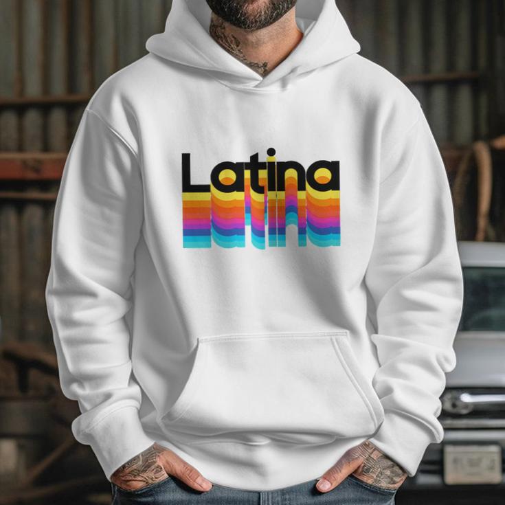 Latina Latinx Colorful Trendy 2019 Hoodie Gifts for Her