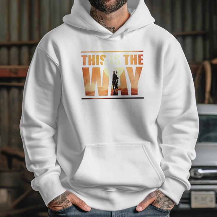 The Mandalorian This Is The Way Graphic Hoodie Gifts for Her