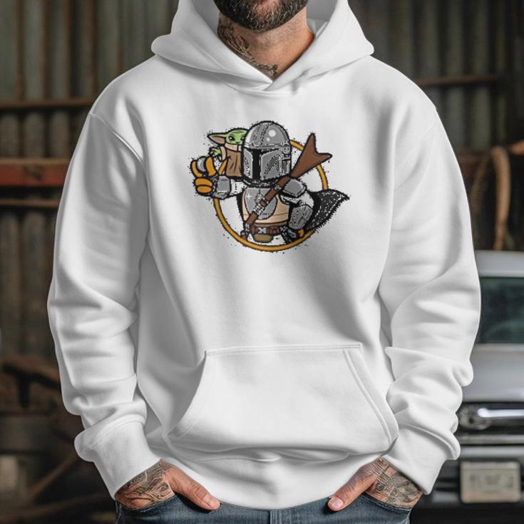 Mandalorian Vault Mando And Child Hoodie Gifts for Her