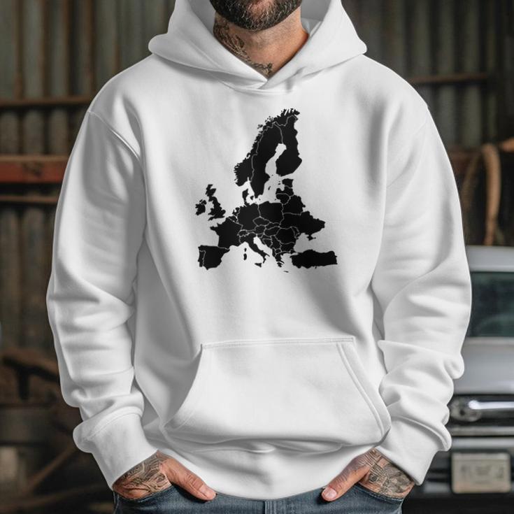 Map Of Europe Hoodie Gifts for Her