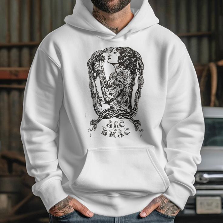 Mens Eve By Jarad Bryant Garden Of Eden Woman Tattoo Hoodie Gifts for Her