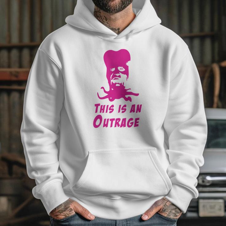 Mighty Boosh - Tony Harrison - This Is An Outrage Hoodie Gifts for Her