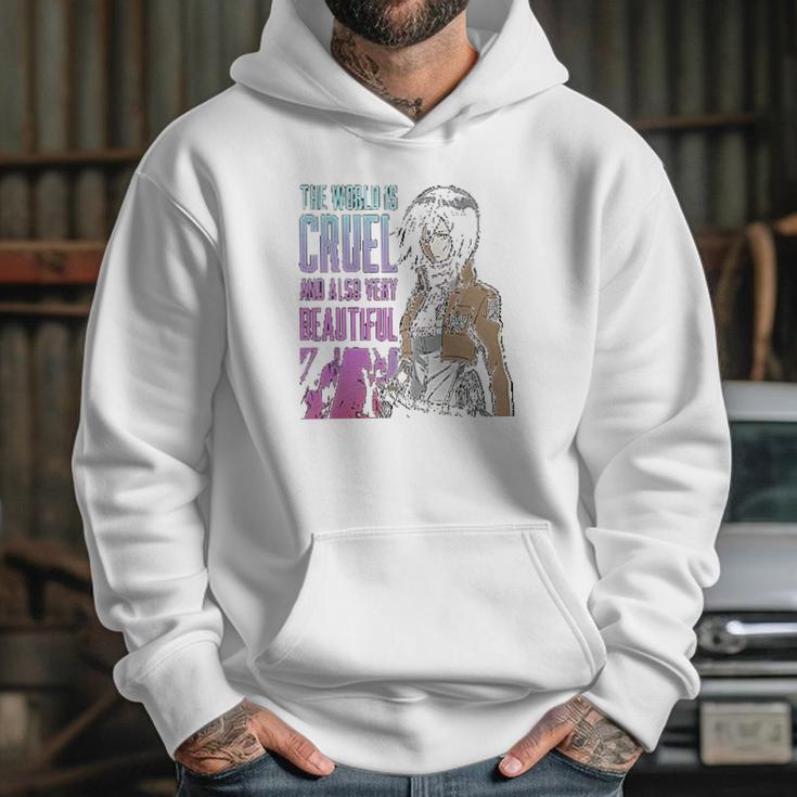 Mikasa The World Is Cruel Hoodie Gifts for Her