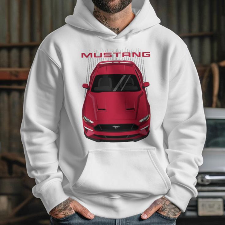 Mustang Gt 2018 To 2019 Ruby Red Hoodie Gifts for Her