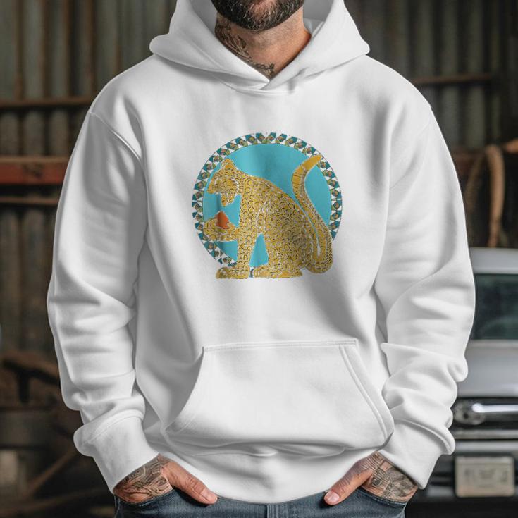 Native American Indian Aztec Mayan Jaguar Hoodie Gifts for Her